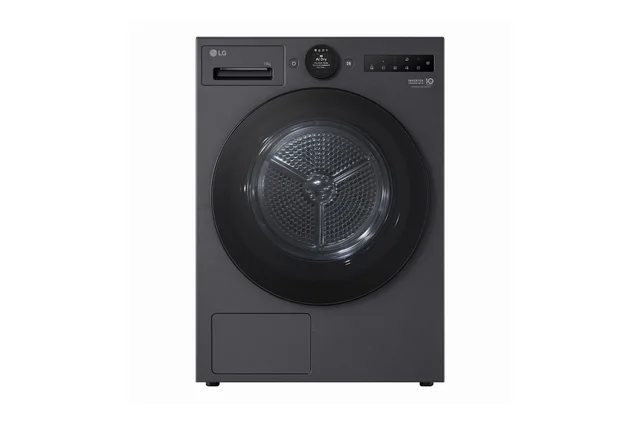 LG RX10VHP3KR pengering pam haba 10 kg, foto hadapan rasmi.